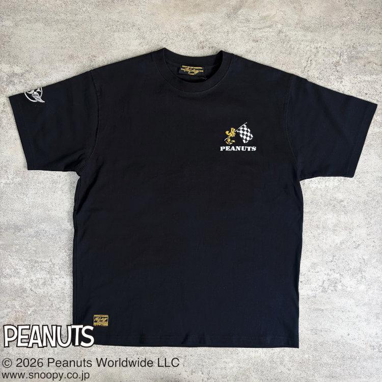 SNOOPY（スヌーピー） スヌーピーxFLAGSTAFFコラボ半袖Tシャツ 462031