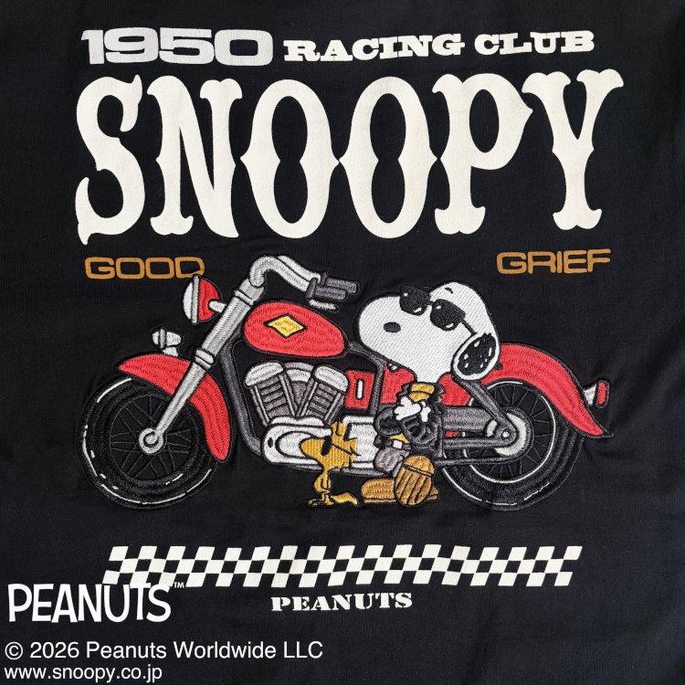 SNOOPY（スヌーピー） スヌーピーxFLAGSTAFFコラボ半袖Tシャツ 462031