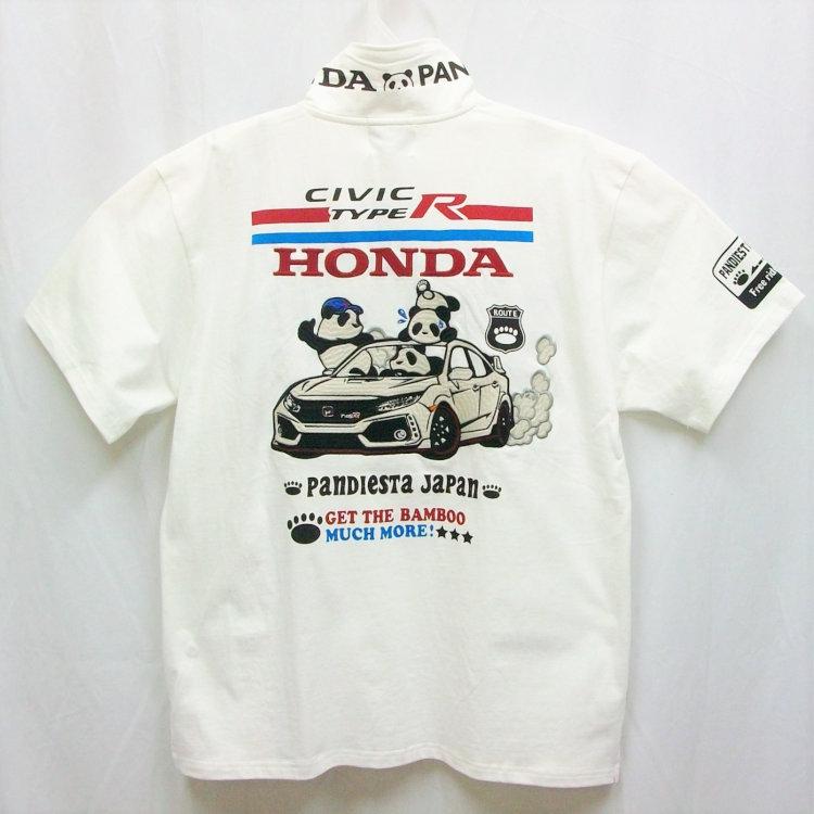 ホンダ HONDA×パンディエスタ PANDIESTA コラボポロシャツ 523505 