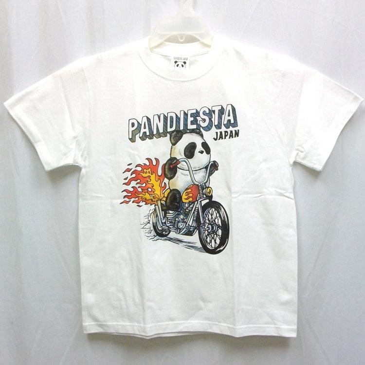 パンディエスタ PANDIESTA PDJファイアーバイク半袖Tシャツ 523852 アメカジ バイカー パンダ | PANDIESTA | 01