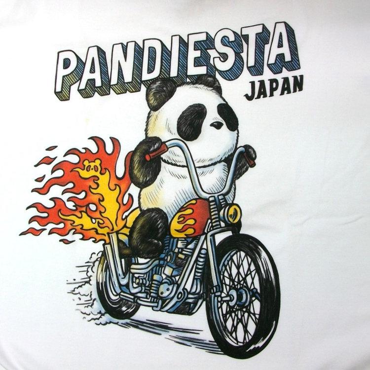 パンディエスタ PANDIESTA PDJファイアーバイク半袖Tシャツ 523852 アメカジ バイカー パンダ | PANDIESTA | 03