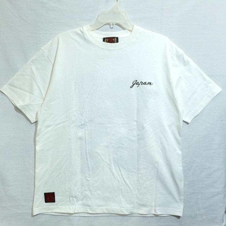 和柄Tシャツ 錦 にしき 半袖Tシャツ 526232 双龍鳥居 |  | 02