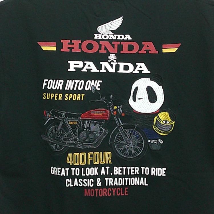 ホンダ HONDA×パンディエスタ PANDIESTA コラボ半袖Tシャツ 526506 CB400FOUR相棒 旧車 パンダ ヨンフォア | PANDIESTA | 07