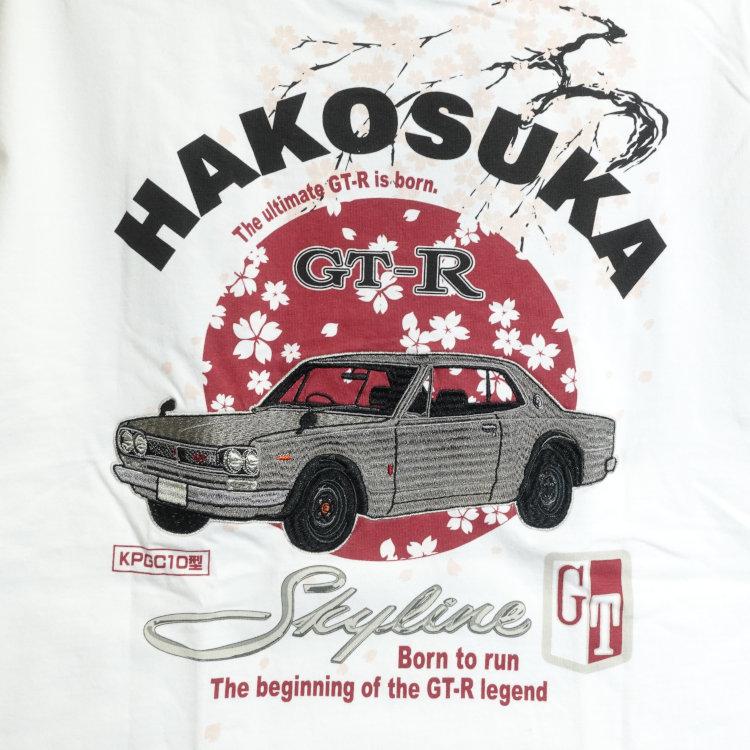 NISSAN 日産×NISIKI 錦 コラボ半袖Tシャツ 526212 KPGC10型ハコスカ桜 スカイラインGT-R | 日産 | 03