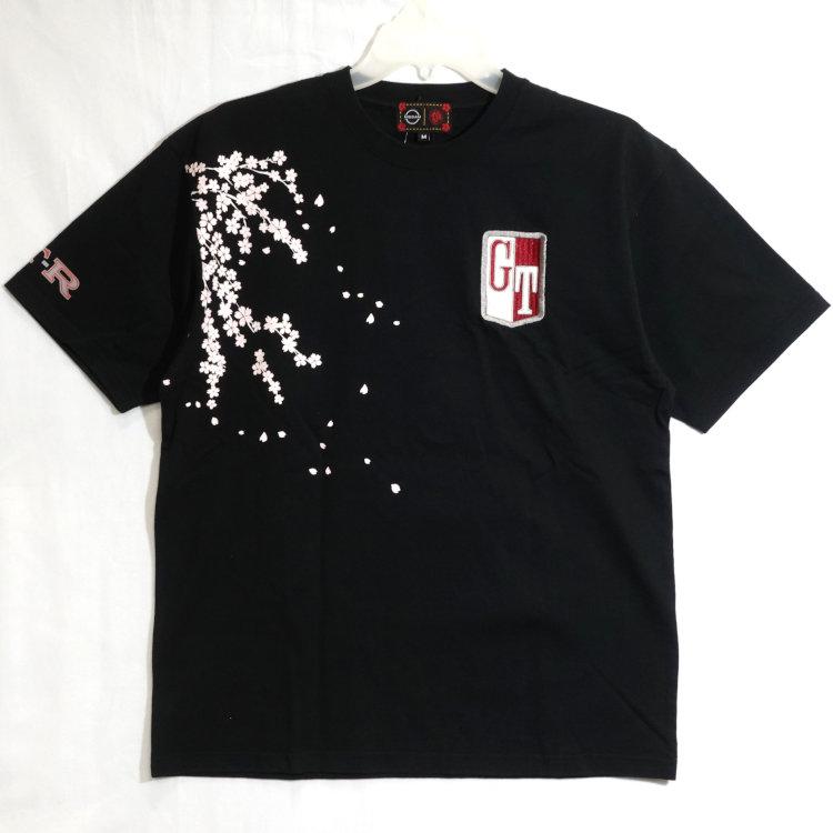 NISSAN 日産×NISIKI 錦 コラボ半袖Tシャツ 526212 KPGC10型ハコスカ桜 スカイラインGT-R | 日産 | 06