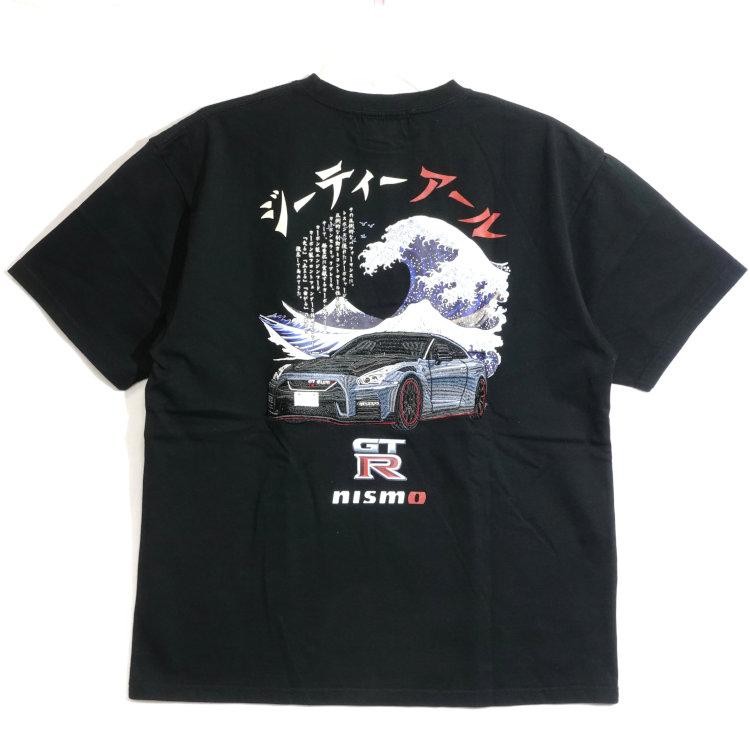 NISSAN 日産×NISIKI 錦 コラボ半袖Tシャツ 526860 NISMO GTR35 波富士 スカイラインGT-R | 日産 | 05