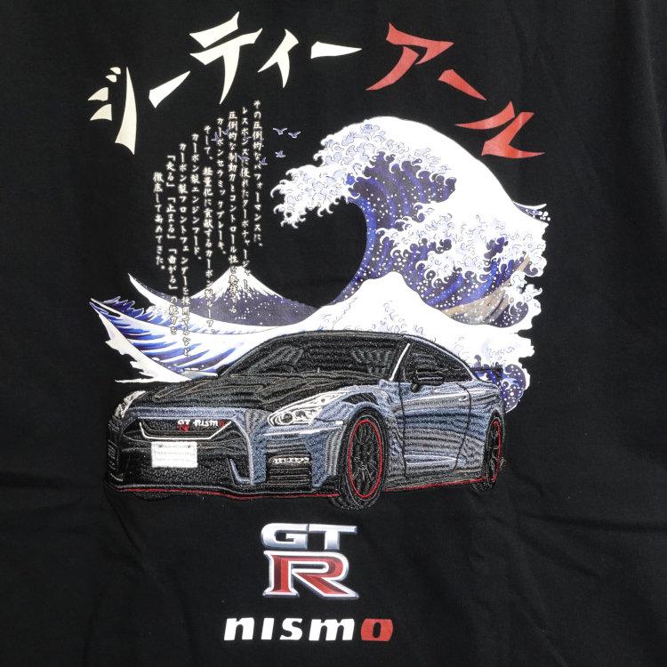 NISSAN 日産×NISIKI 錦 コラボ半袖Tシャツ 526860 NISMO GTR35 波富士 スカイラインGT-R | 日産 | 07