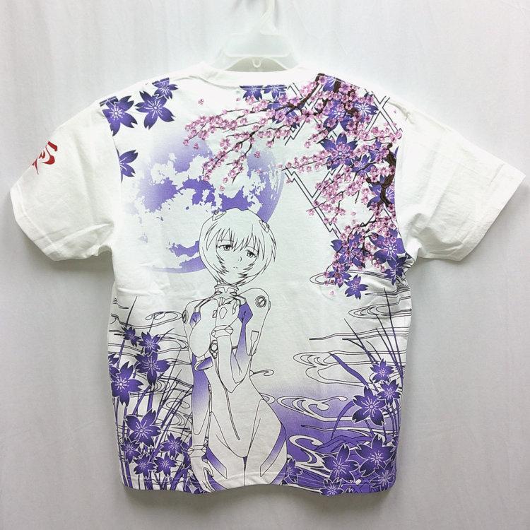 エヴァンゲリオン×錦 コラボ半袖Tシャツ 554218 綾波満桜華 綾波 エヴァンゲリオン×錦 コラボ半袖Tシャツ 554218 綾波満桜華 綾波