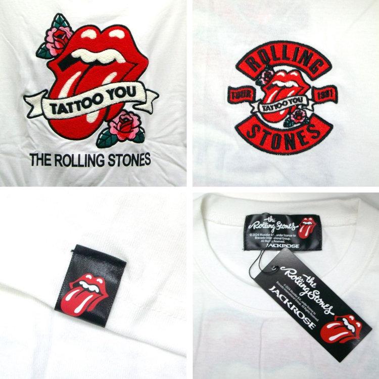 THE ROLLING STONES×JACK ROSE コラボ半袖Tシャツ 554567 SAGARA TATOO