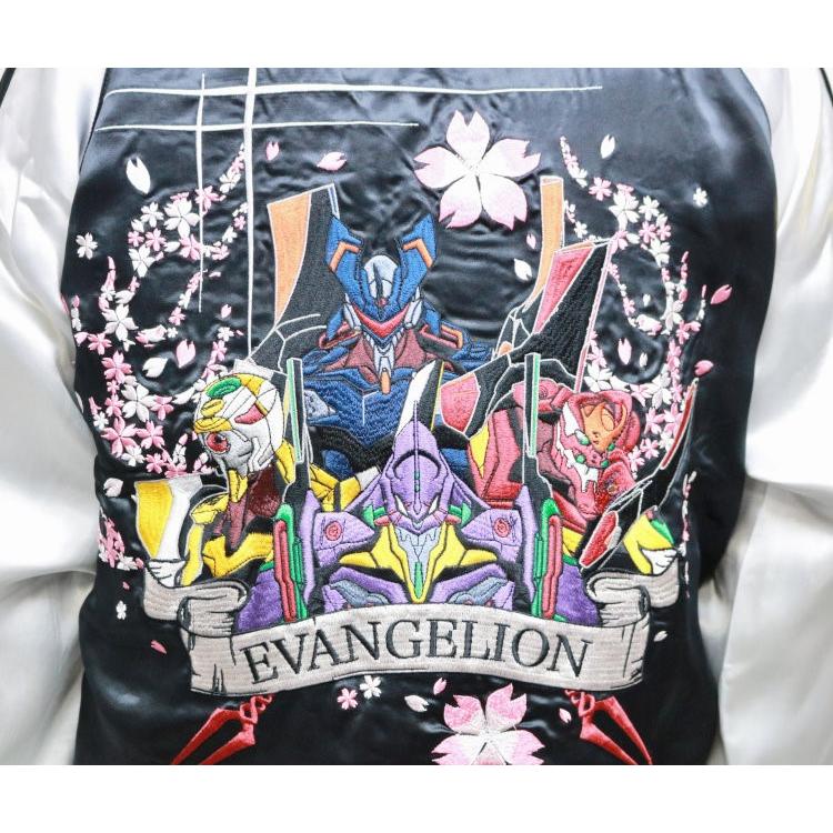 エヴァンゲリオン×錦 にしき 復刻版コラボリバーシブルスカジャン