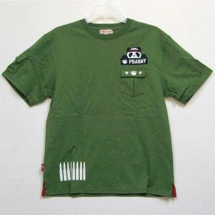 パンディエスタ PANDIESTA 半袖Tシャツ 582854 パンダWARS アメカジ バイカー ミリタリー キャラクター 和柄 | PANDIESTA | 04