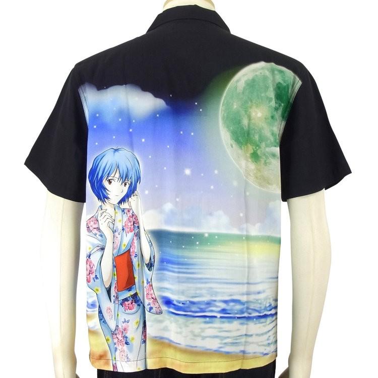 エヴァンゲリオン×錦 コラボレーヨンアロハシャツ 588320 綾波レイ 和