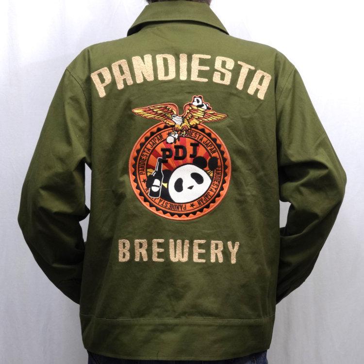 パンディエスタ PANDIESTA JAPAN ツイルワークジャケット 595202 パンダブルワリー アメカジ | PANDIESTA | 06