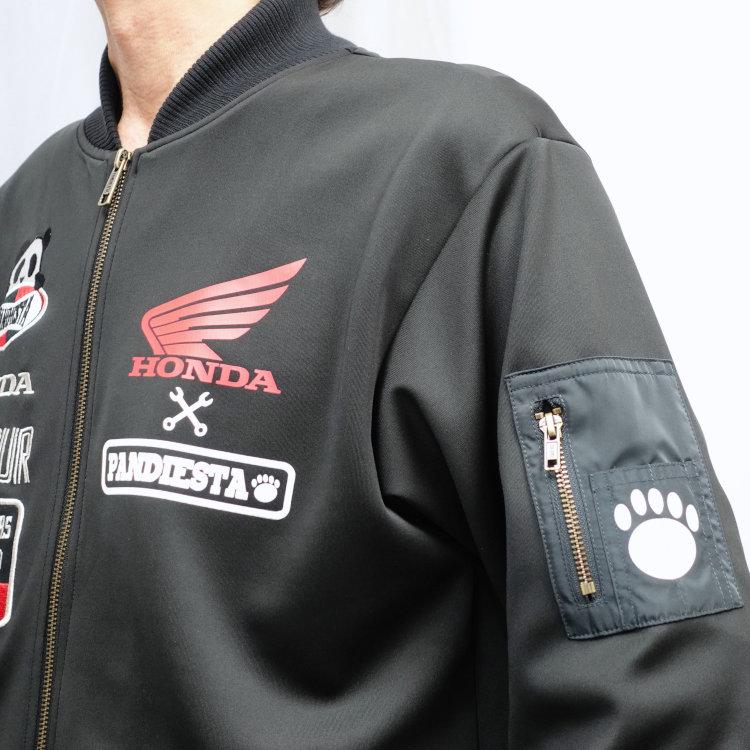 HONDA×パンディエスタ CB400FOURバイカースタイルジャージ 595505 ヨンフォア パンダ アメカジ バイク ホンダ×PANDIESTA JAPAN | PANDIESTA | 04