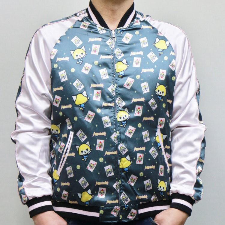 アグレッシブ烈子 スカジャン L サンリオ キャラ テンストライク アグレッシブ烈子 スカジャン L サンリオ キャラ テンストライク