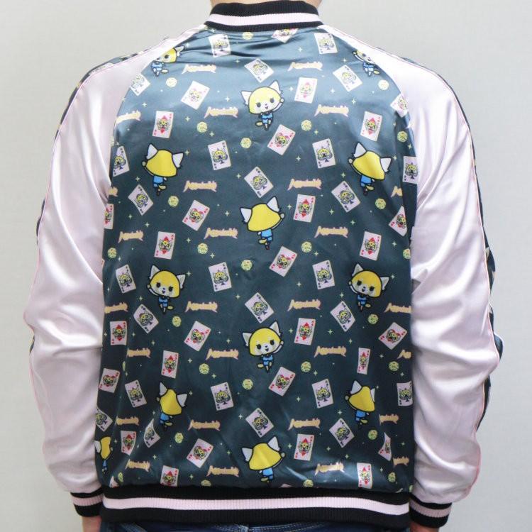 sanrio（サンリオ） アグレッシブ烈子 刺繍リバーシブルスカジャン