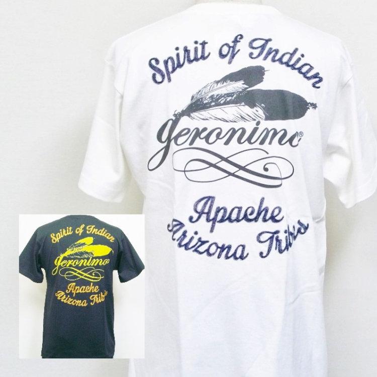 ジェロニモ Geronimo半袖tシャツ G アメカジ バイカー ネイティブ G Script 通販 Yahoo ショッピング