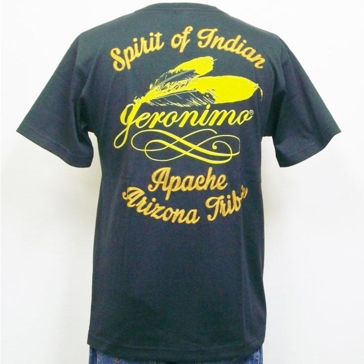 ジェロニモ Geronimo半袖tシャツ G アメカジ バイカー ネイティブ G Script 通販 Yahoo ショッピング