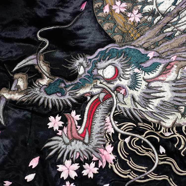 SATORI スカジャン さとり 暴れ龍 GKJ-001 和柄 : SCRIPT - 通販 SATORI スカジャン さとり 暴れ龍 GKJ-001 和柄 : SCRIPT - 通販