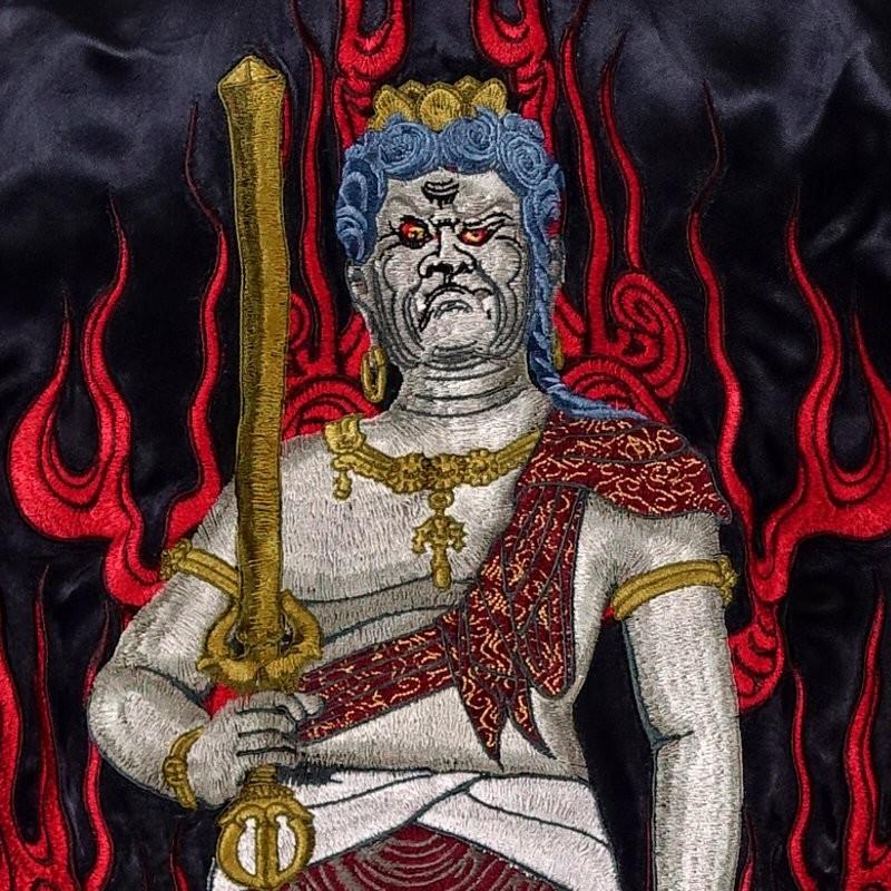 SATORI さとり 不動明王スカジャン GSJR-028 和柄 : SCRIPT - 通販