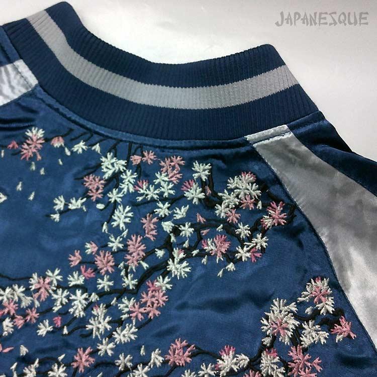 スカジャン ジャパネスク JSKJ-513 狐の嫁入り 和柄 JAPANESQUE 