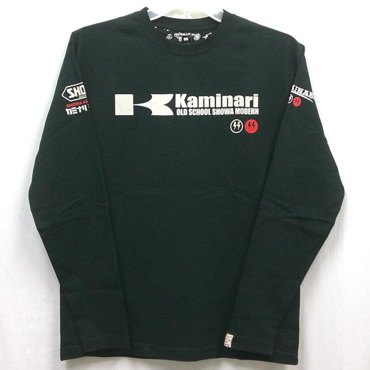 カミナリ 長袖Tシャツ ロンT KMLT-233 漢のバイク カワサキZ1000MK2