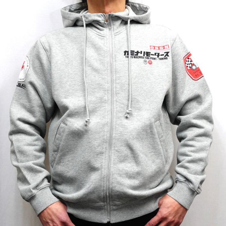 カミナリ KAMINARI ジップパーカー KMSP-600 GT-R ケンメリ アメカジ モーター系 旧車 |  | 02