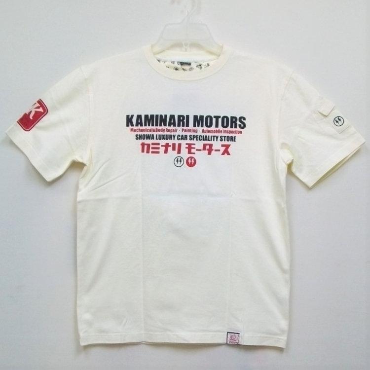 カミナリ半袖Tシャツ KMT-120 カミナリモータース-DRAWING ROOM