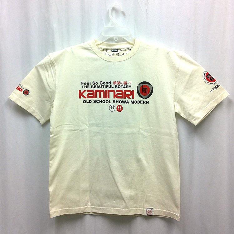 カミナリ半袖Tシャツ KMT-259 POORMAN'S PORSCHE マツダRX-7 アメカジ