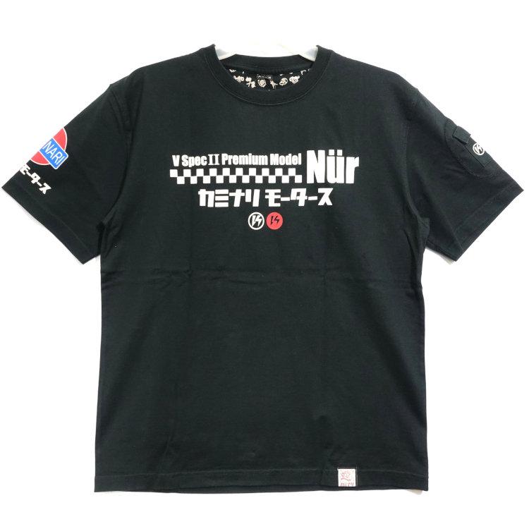 カミナリ半袖Tシャツ KMT-274 ニュルブルクリンク 日産スカイラインGT-R BNR34 アメカジ モーター系 旧車 |  | 10