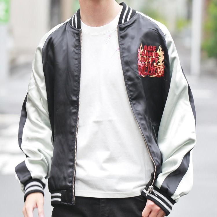 ワンピース ONE PIECE 義兄弟スカジャン OPSJ-012 アメカジ アニメ 少年ジャンプ |  | 02