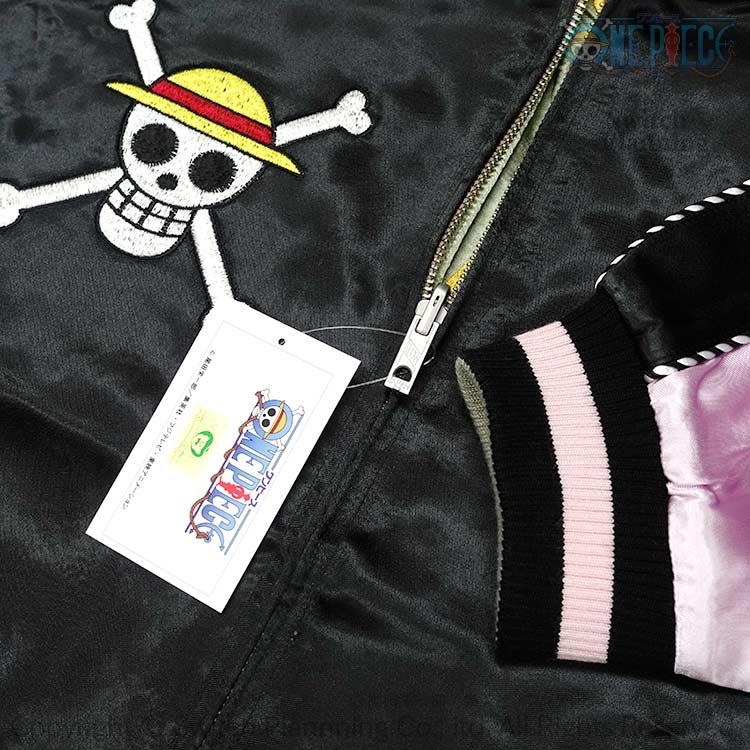 ワンピース ONE PIECE ナミ・ロビン リバーシブル 刺繍 スカジャン
