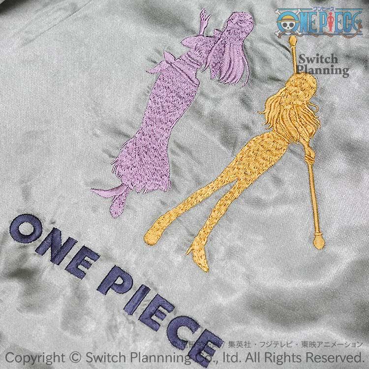 ワンピース ONE PIECE ナミ・ロビン リバーシブル 刺繍 スカジャン OPSJ-102 アニメ 少年ジャンプ 集英社 尾田栄一郎の画像