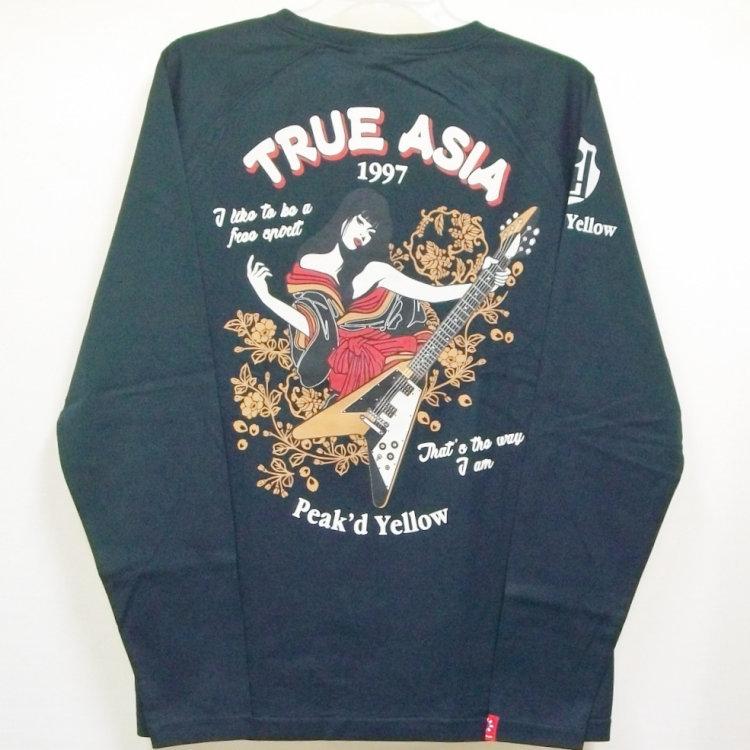 LGB ルグランブルー 長袖カットソー ロンT GOD SPEED イエロー LGB