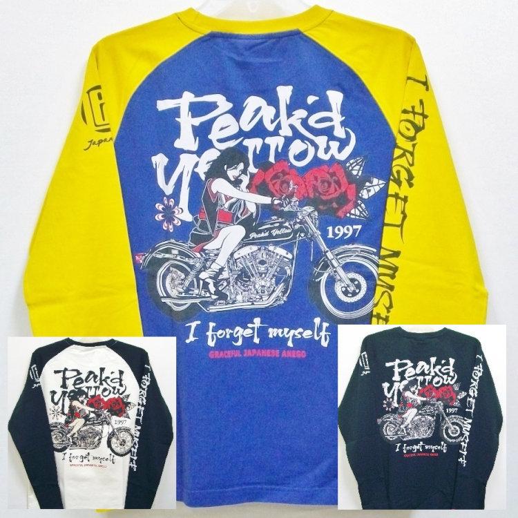 LGB ルグランブルー 長袖カットソー ロンT GOD SPEED イエロー LGB ルグランブルー 長袖カットソー ロンT GOD SPEED イエロー