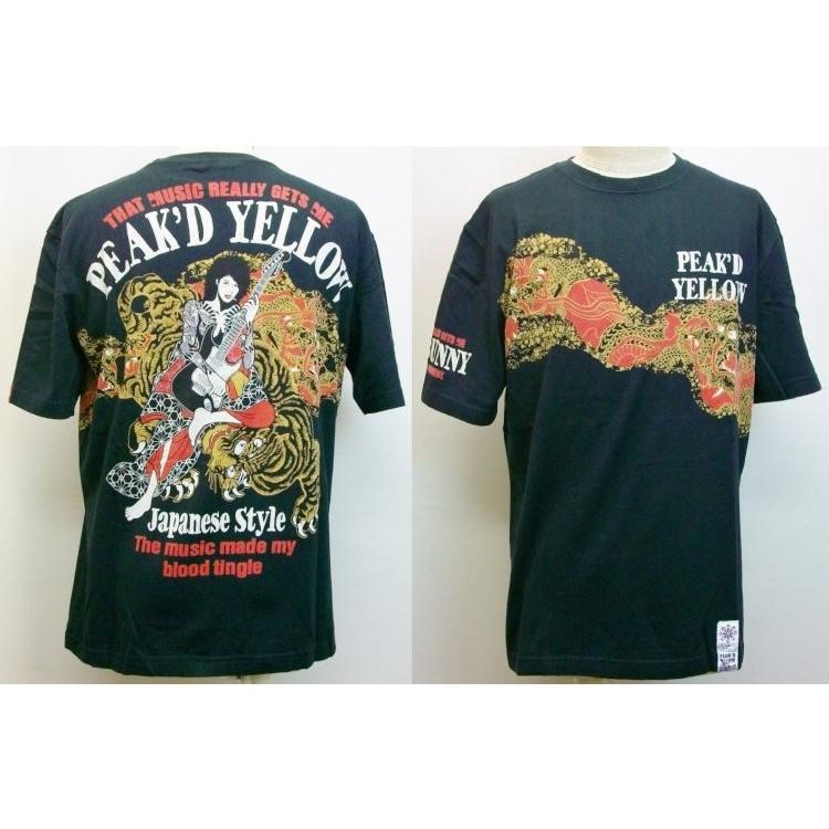 PEAK'D YELLOW ピークドイエロー半袖Tシャツ PYT-184 ストラト