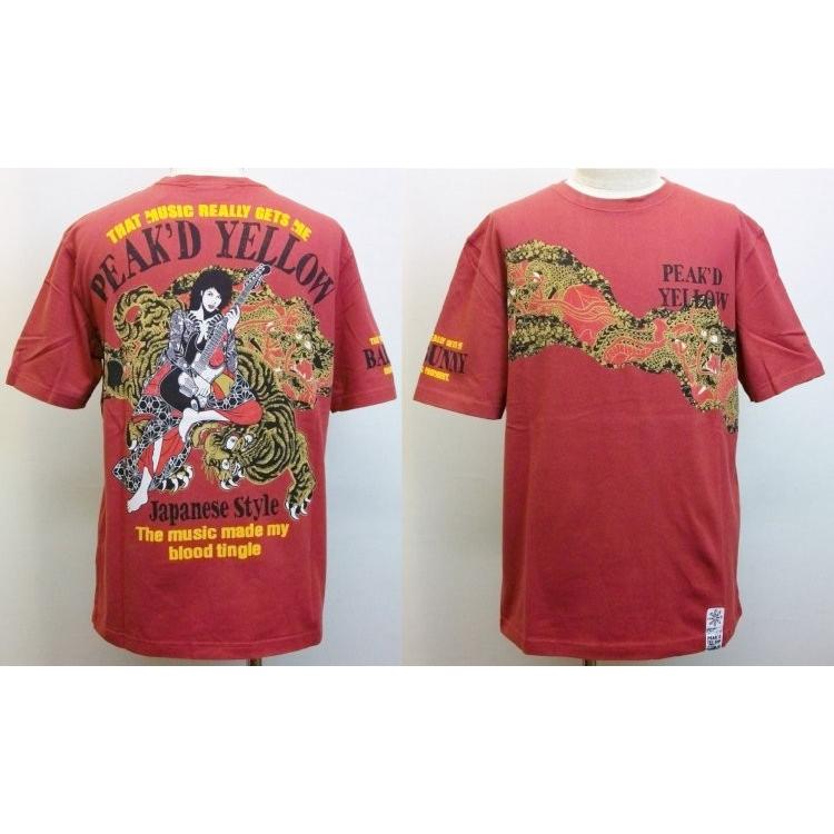 PEAK'D YELLOW（ピークドイエロー） ピークドイエロー半袖Tシャツ PYT