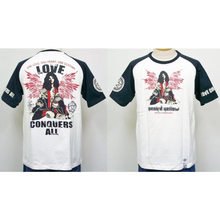 ピークドイエロー PEAK'DYELLOW 半袖Tシャツ PYT-194 デビル | PEAK'D YELLOW | 01