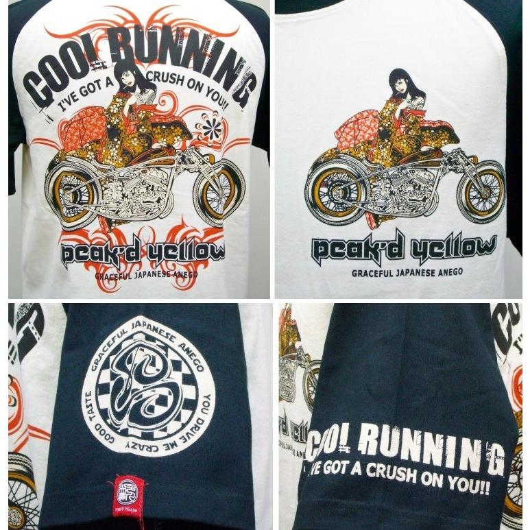 ピークドイエロー PEAK'DYELLOW 半袖Tシャツ PYT-197 バイク | PEAK'D YELLOW | 02