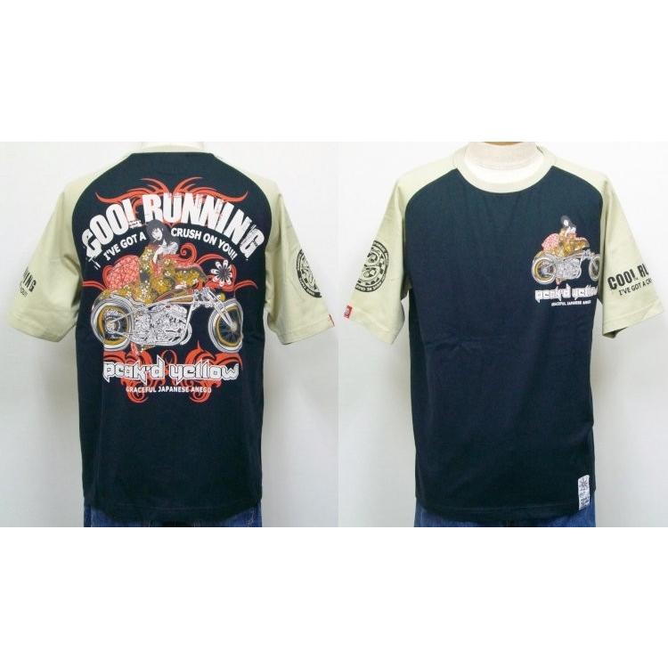 ピークドイエロー PEAK'DYELLOW 半袖Tシャツ PYT-197 バイク | PEAK'D YELLOW | 03