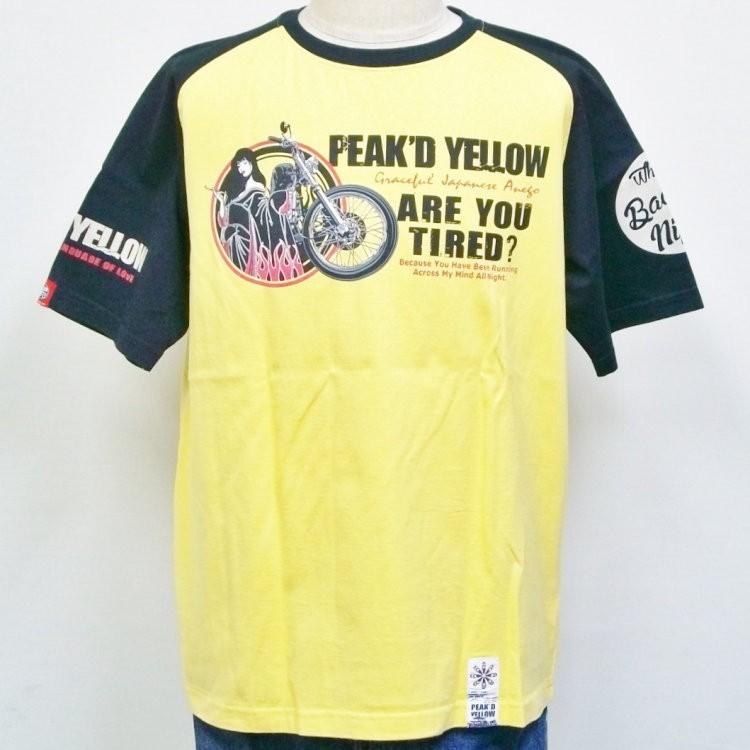 PEAK'D YELLOW（ピークドイエロー） PEAK'DYELLOW半袖Tシャツ PYT-207