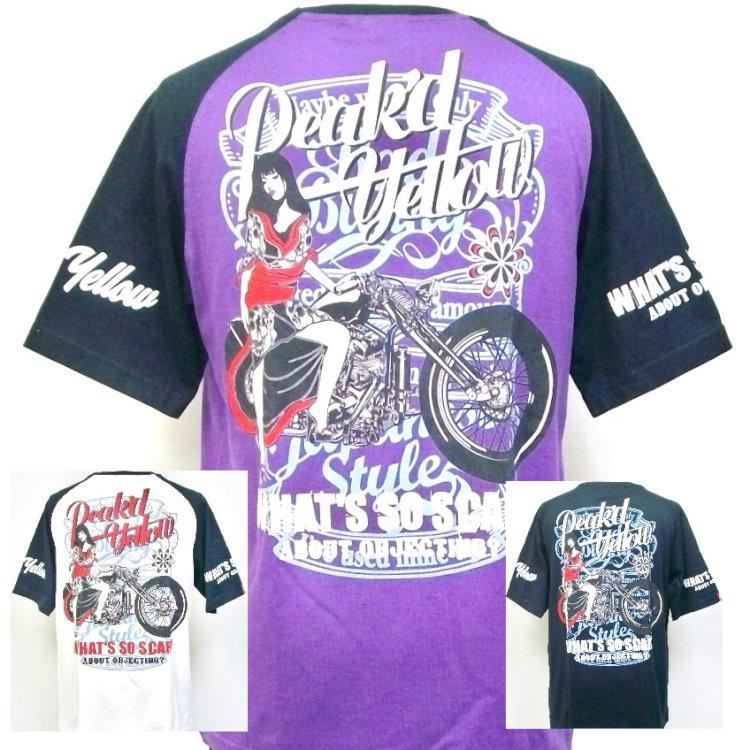 PEAK'D YELLOW ピークドイエロー PEAK'DYELLOW半袖Tシャツ PYT