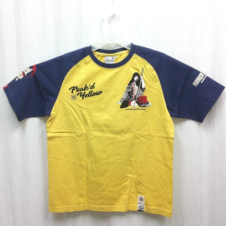PEAK'D YELLOW（ピークドイエロー） PEAK'DYELLOW半袖Tシャツ PYT-245