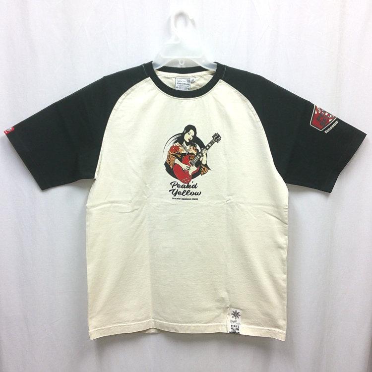 ピークドイエロー PEAK'DYELLOW半袖Tシャツ PYT-246 ピークドイエローロックフェス2026 お姉ちゃん 女の子 ギター SG | PEAK'D YELLOW | 02