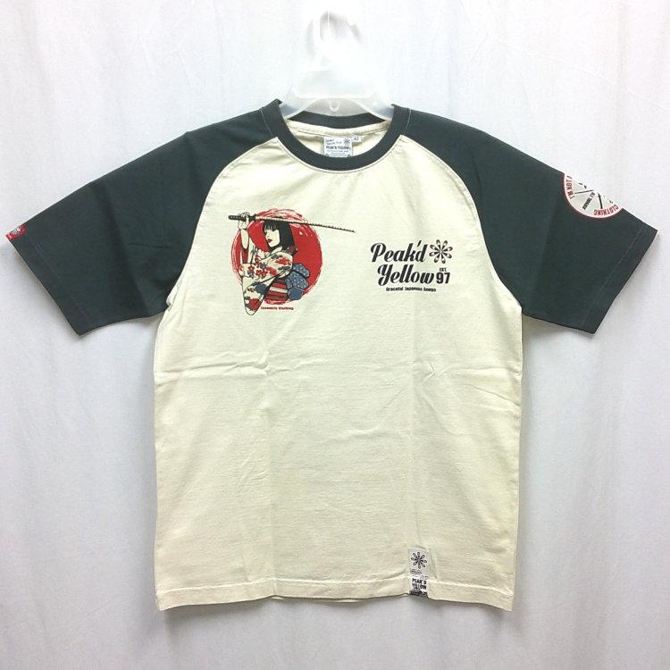 ピークドイエロー PEAK'DYELLOW半袖Tシャツ PYT-247 姐御無双 お姉ちゃん 女の子 刀 | PEAK'D YELLOW | 02