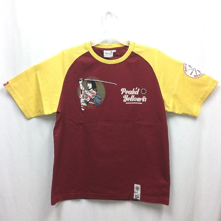 ピークドイエロー PEAK'DYELLOW半袖Tシャツ PYT-247 姐御無双 お姉ちゃん 女の子 刀 | PEAK'D YELLOW | 06