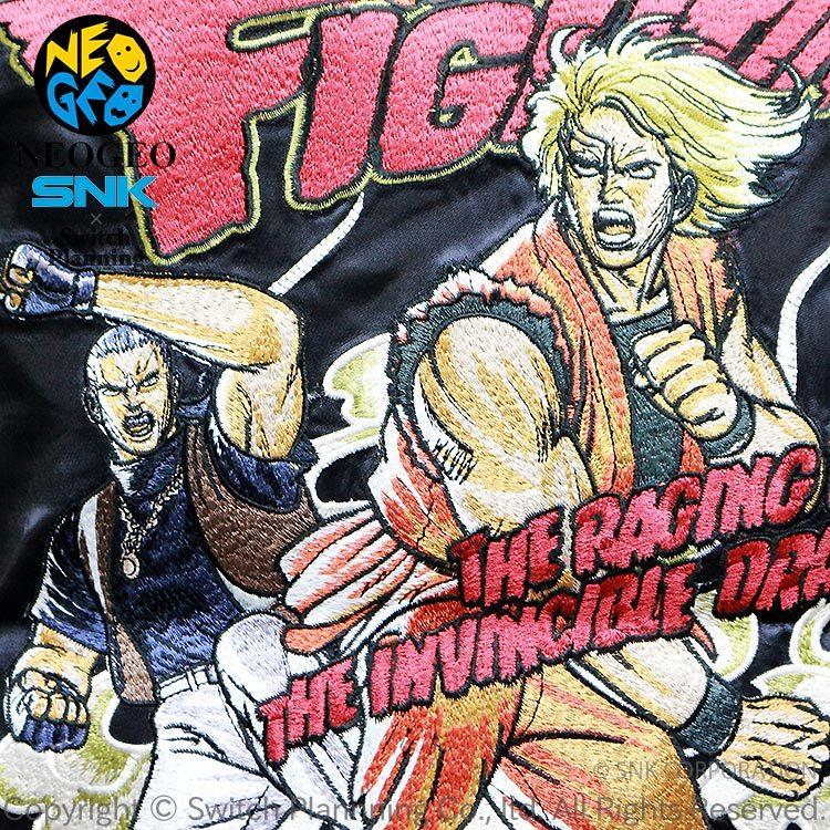 龍虎の拳 極限流空手 スカジャン SNKJ-004 NEOGEO ネオジオ 餓狼 龍虎の拳 極限流空手 スカジャン SNKJ-004 NEOGEO ネオジオ 餓狼