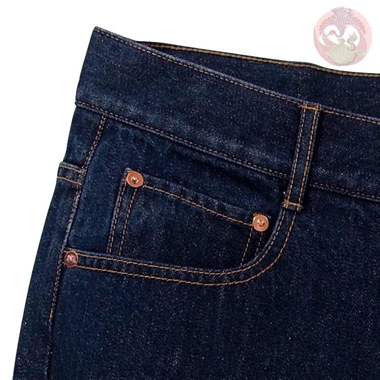 花旅楽団  はなたびがくだん スクリプト 桜金魚刺繍デニムパンツ SP-002 和柄 "Sakura Goldfish" Embroidery Jeans |  | 03