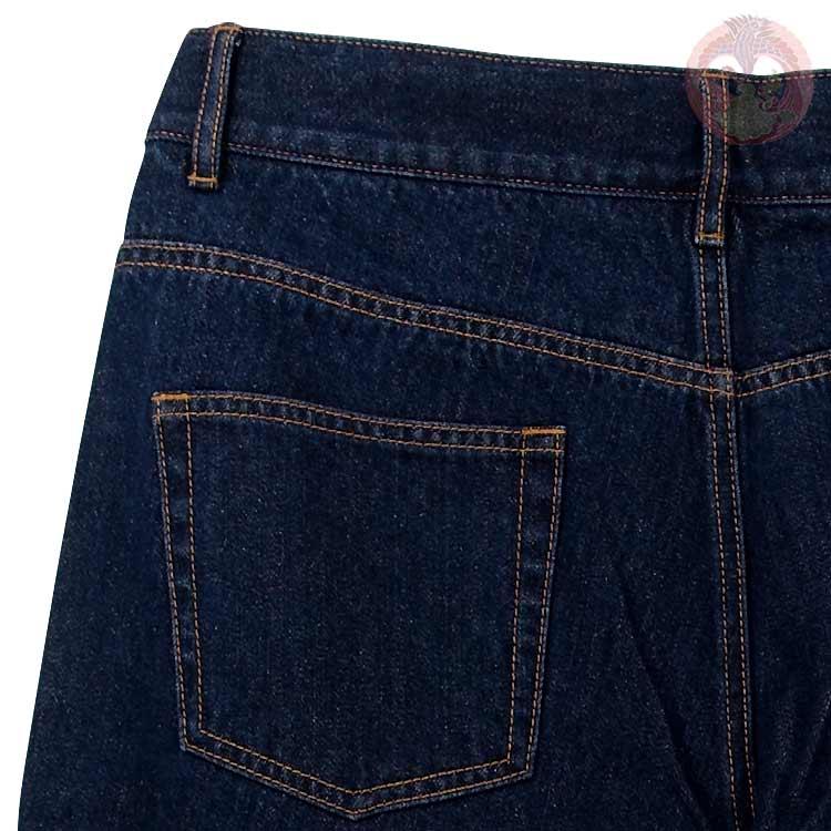 花旅楽団  はなたびがくだん スクリプト 桜金魚刺繍デニムパンツ SP-002 和柄 "Sakura Goldfish" Embroidery Jeans |  | 06