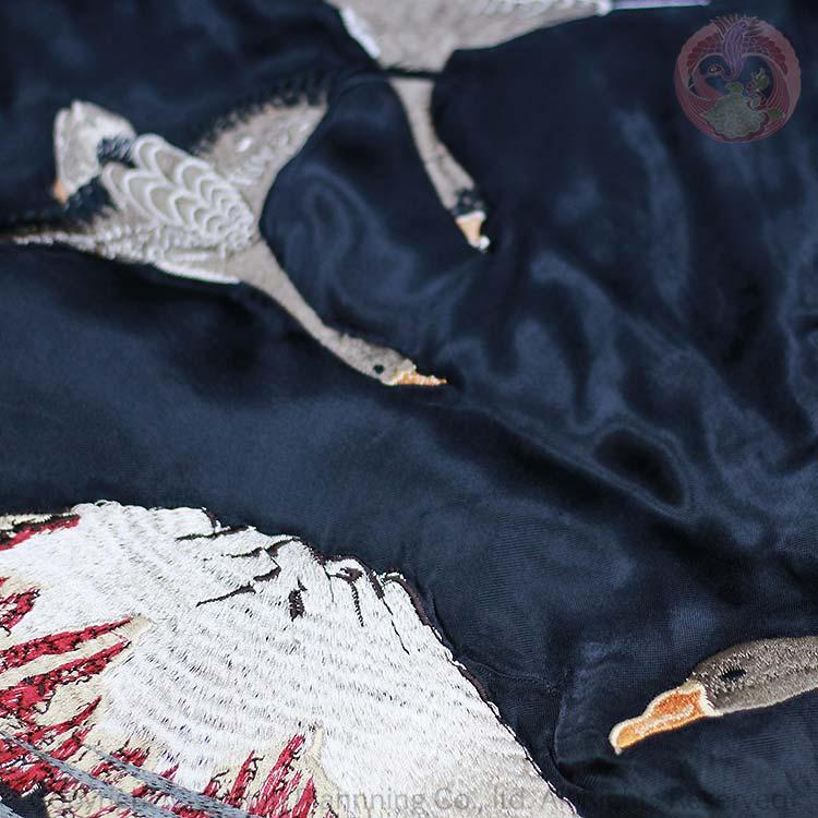 花旅楽団 はなたびがくだんスクリプト月に雁スカジャン SSJ-506 和柄